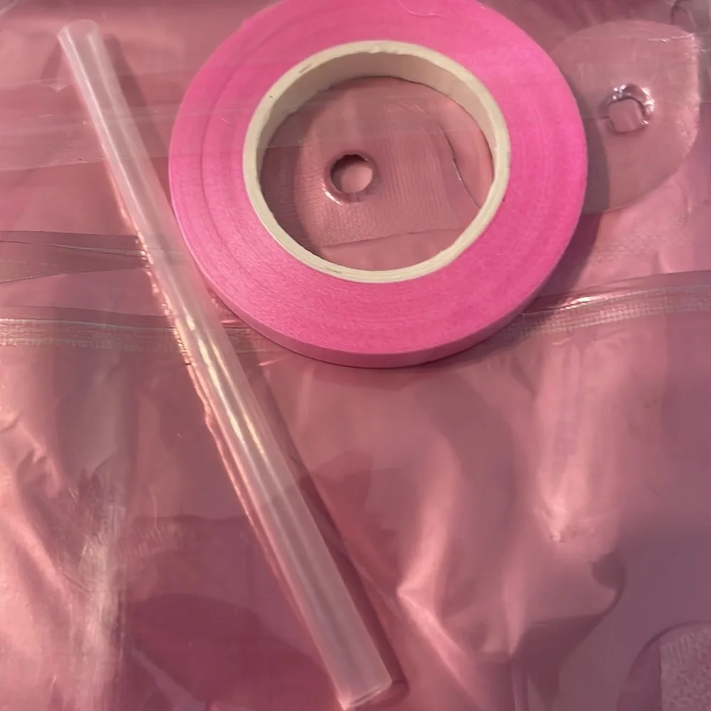 NWT 40” Macaron Pink #30 Balloons With Ribbon